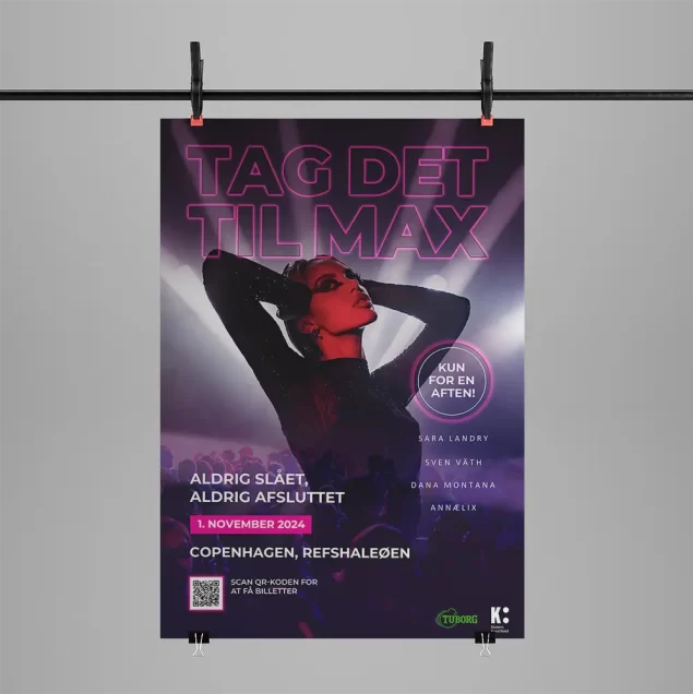 Event & Gig Poster Design by Taesea - Denmark