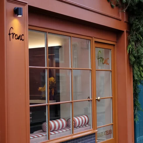 Franc Hair Atelier - Logo & Web Design by Taesea