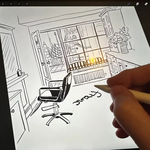 Franc Hair Atelier - Logo & Web Design by Taesea