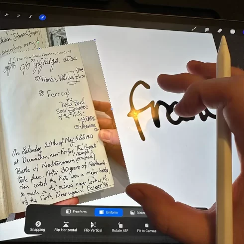 Franc Hair Atelier - Logo & Web Design by Taesea