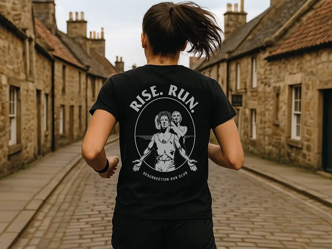 Resurrection Run Club - illustration by Taesea Fife