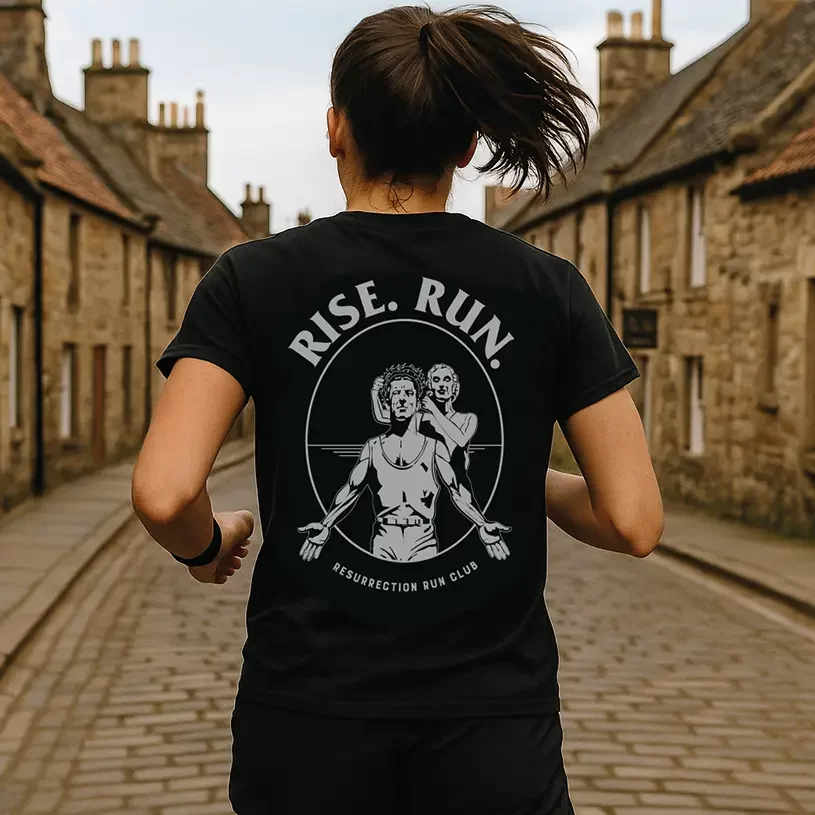 Resurrection Run Club - illustration by Taesea Fife